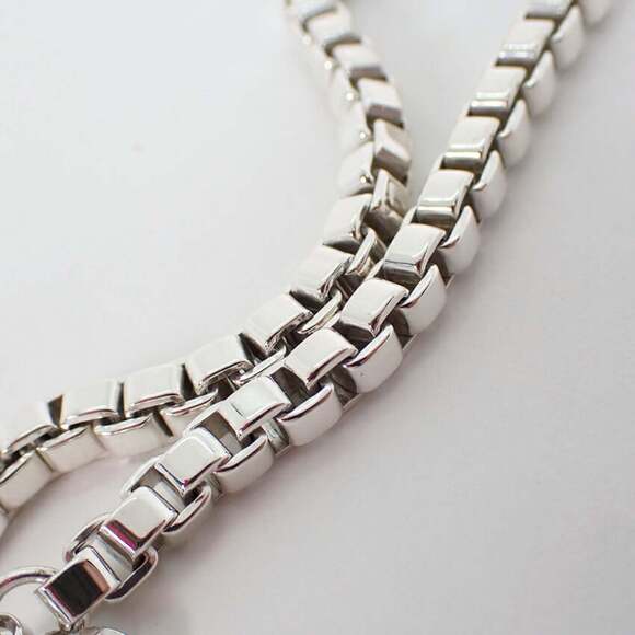 TIFFANY Silver Charm Bracelet - Picture 8 of 9